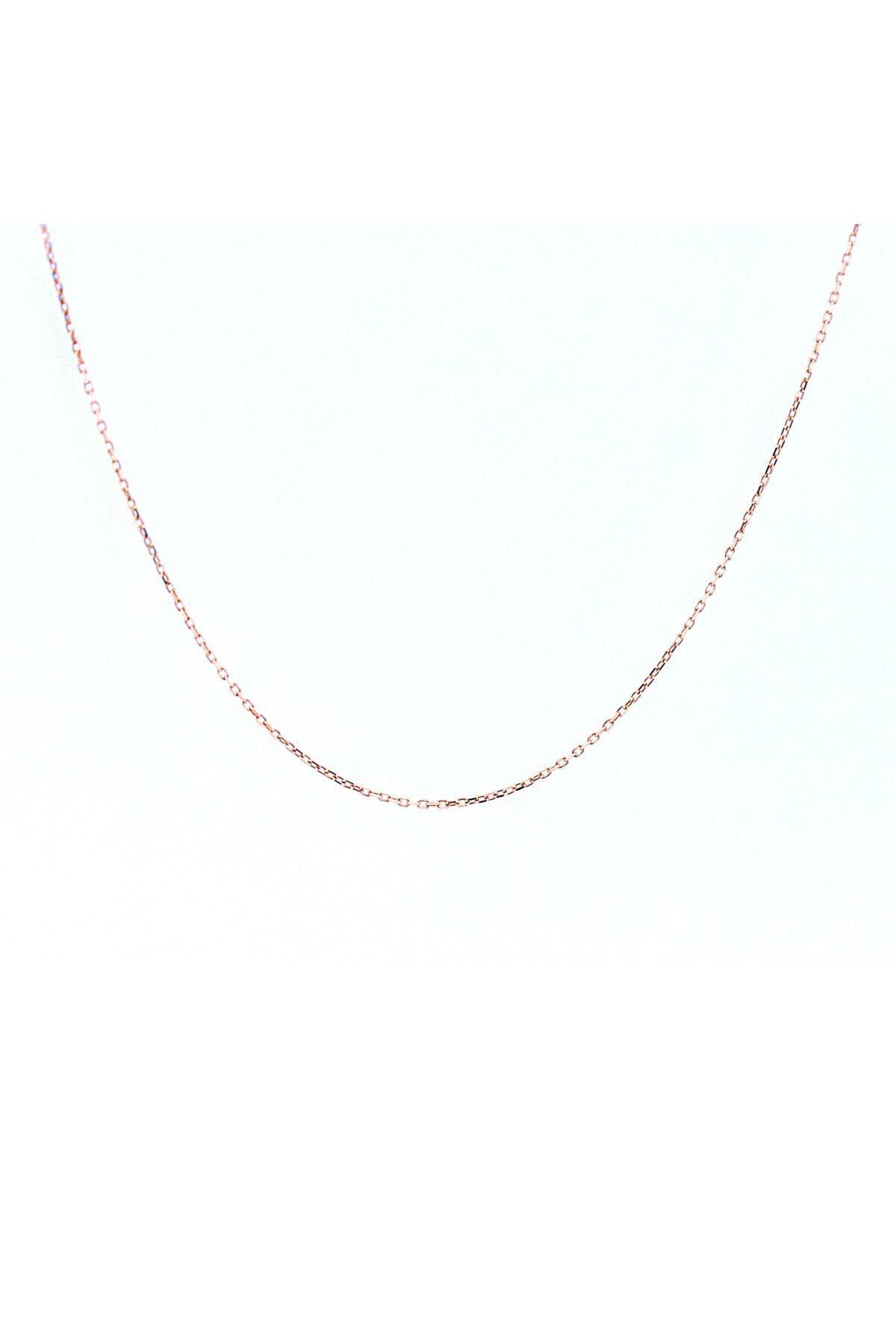 Doğan Silver Kadın Gümüş Forse Modeli 55 Cm Rose Zincir Dgn20492