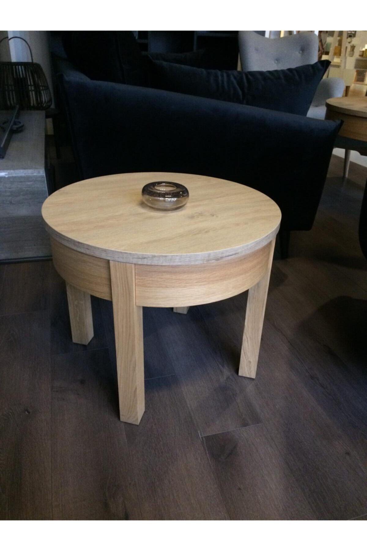 VOX Meşe Küçük Orta Sehpa