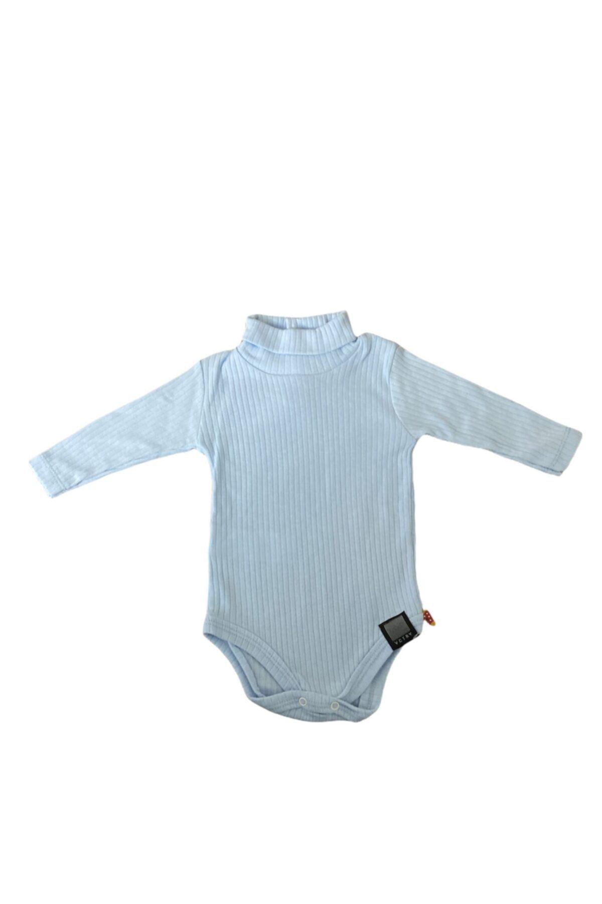 Balbadem baby kids Boğazlı Çıt Çıtlı Erkek Bebek Body