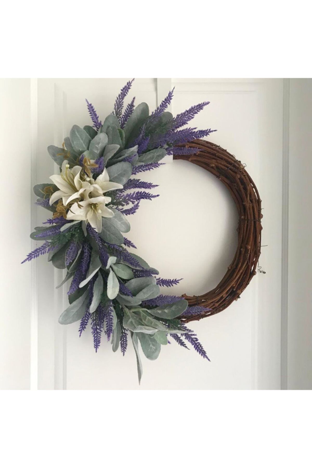 A La Fleur Boutique Kapı Süsü Lavantalı
