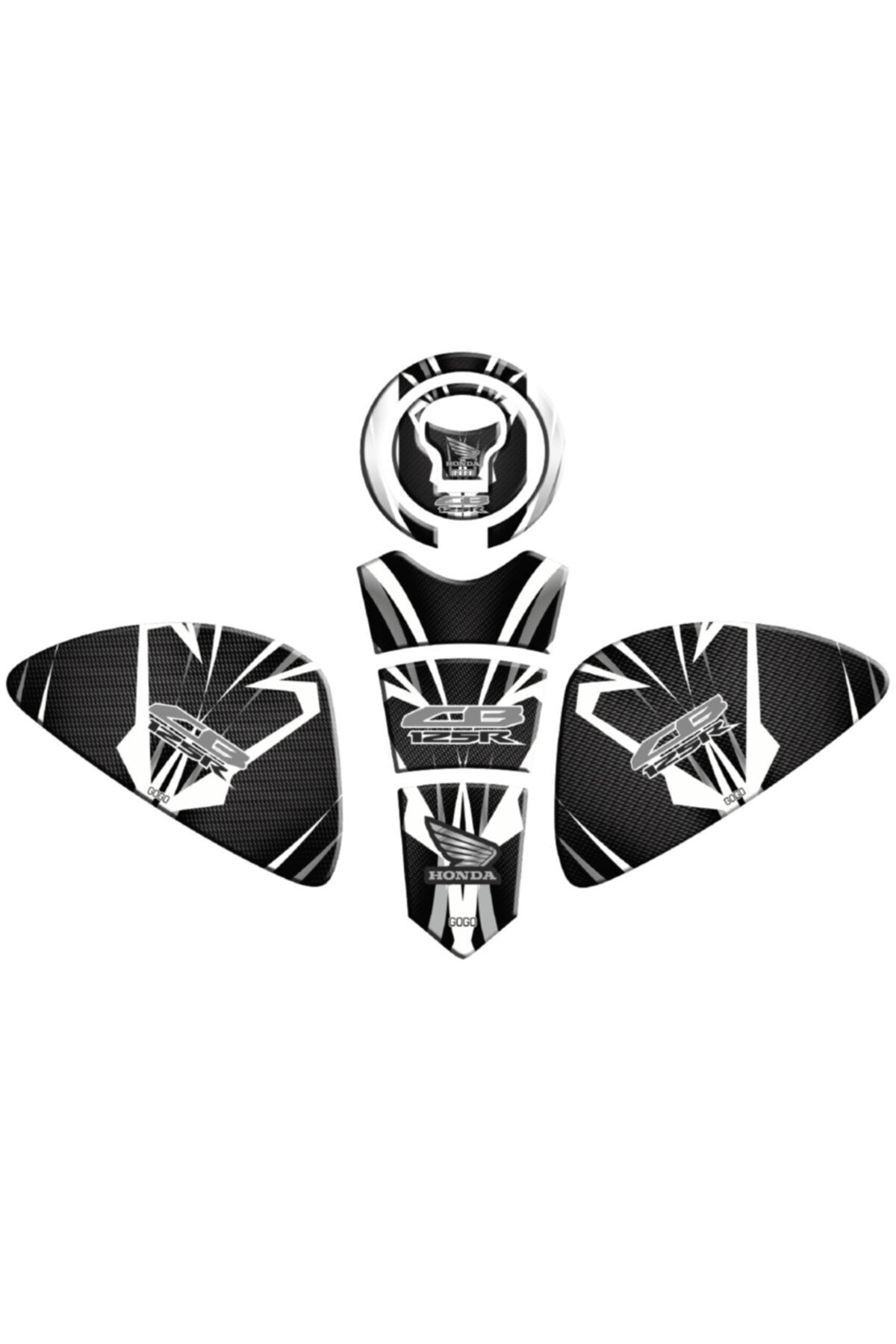 Gogo Premıum Honda Cb125r Tank Pad Set