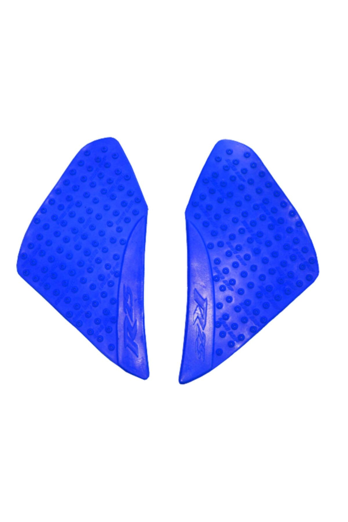 Gogo Premıum Yamaha R25 Mavi Grip Kaydırmaz Kauçuk Pad