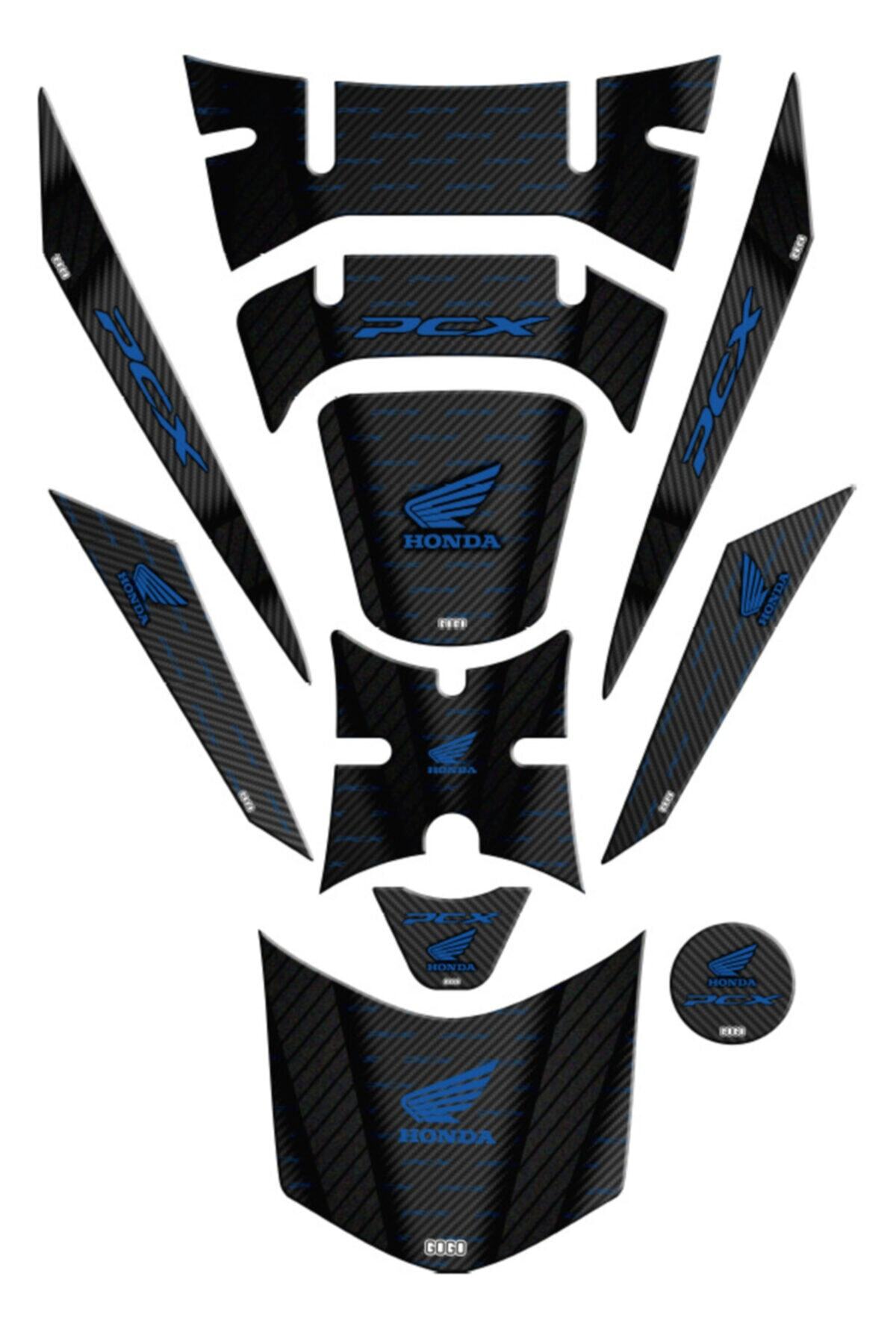 Gogo Premıum Honda Pcx 2018-2020 Full Tank Pad Set 11 Parça