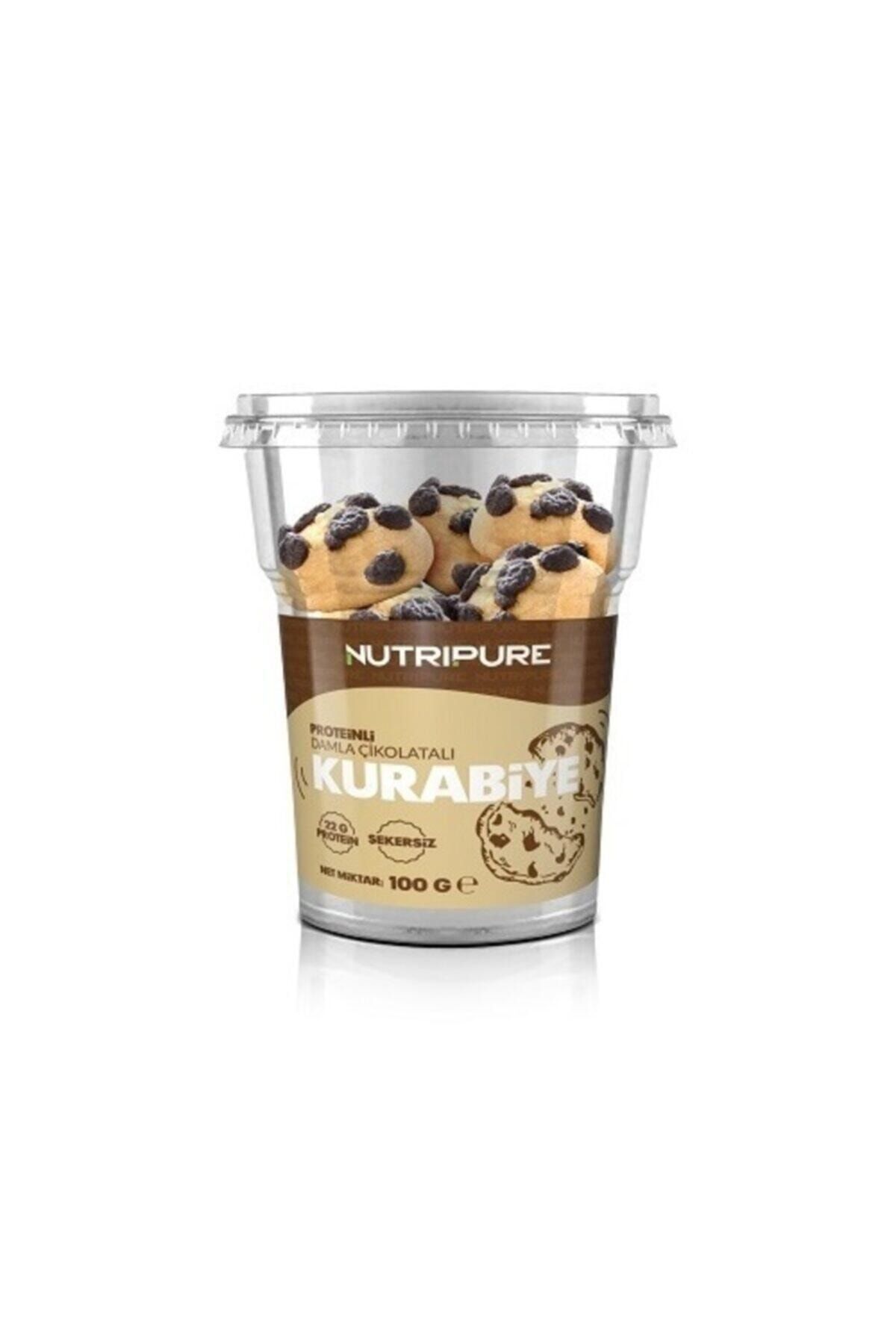 Nutripure Damla Çikolatalı Protein Kurabiye 100 Gr