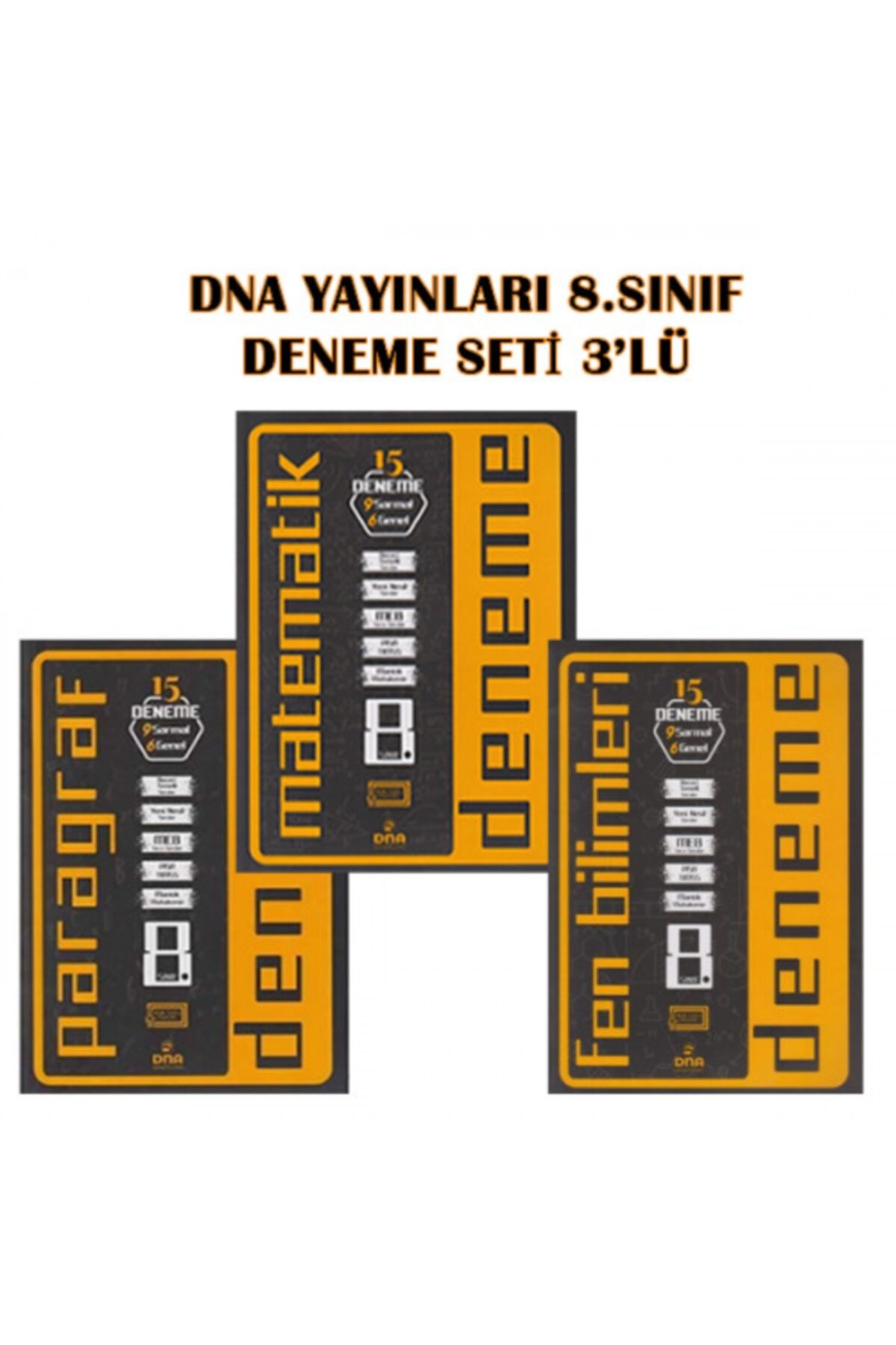 DNA Yayınları 8.sınıf 3'lü Set