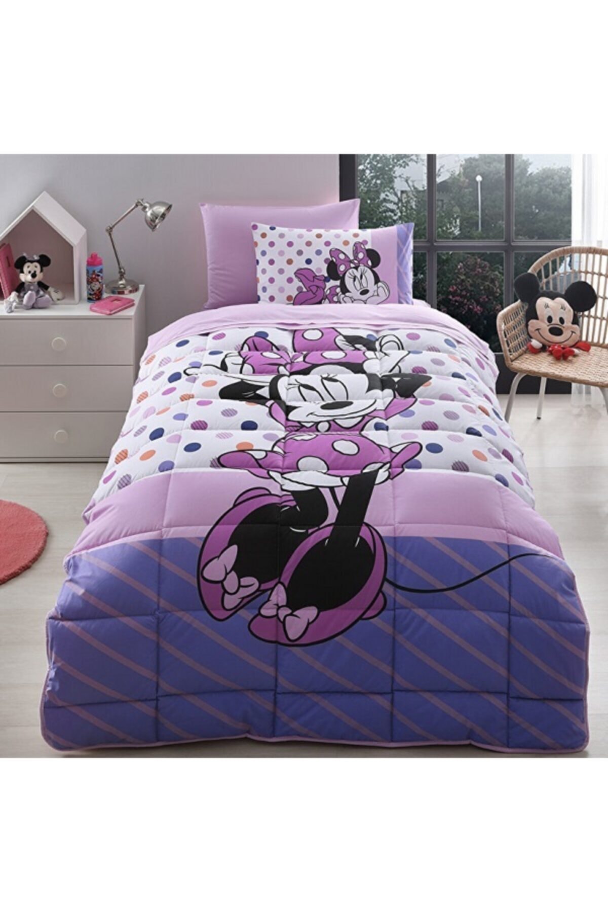 Özdilek Minnie Mouse Trend Tek Kişilik Lisanslı Çocuk Uyku Seti
