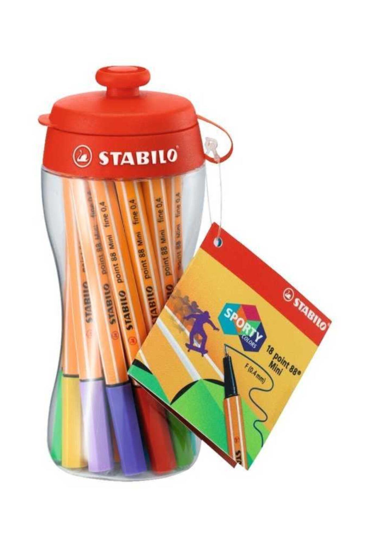 Stabilo Stabılo Point 88 Mini Matara 18'li Kutu