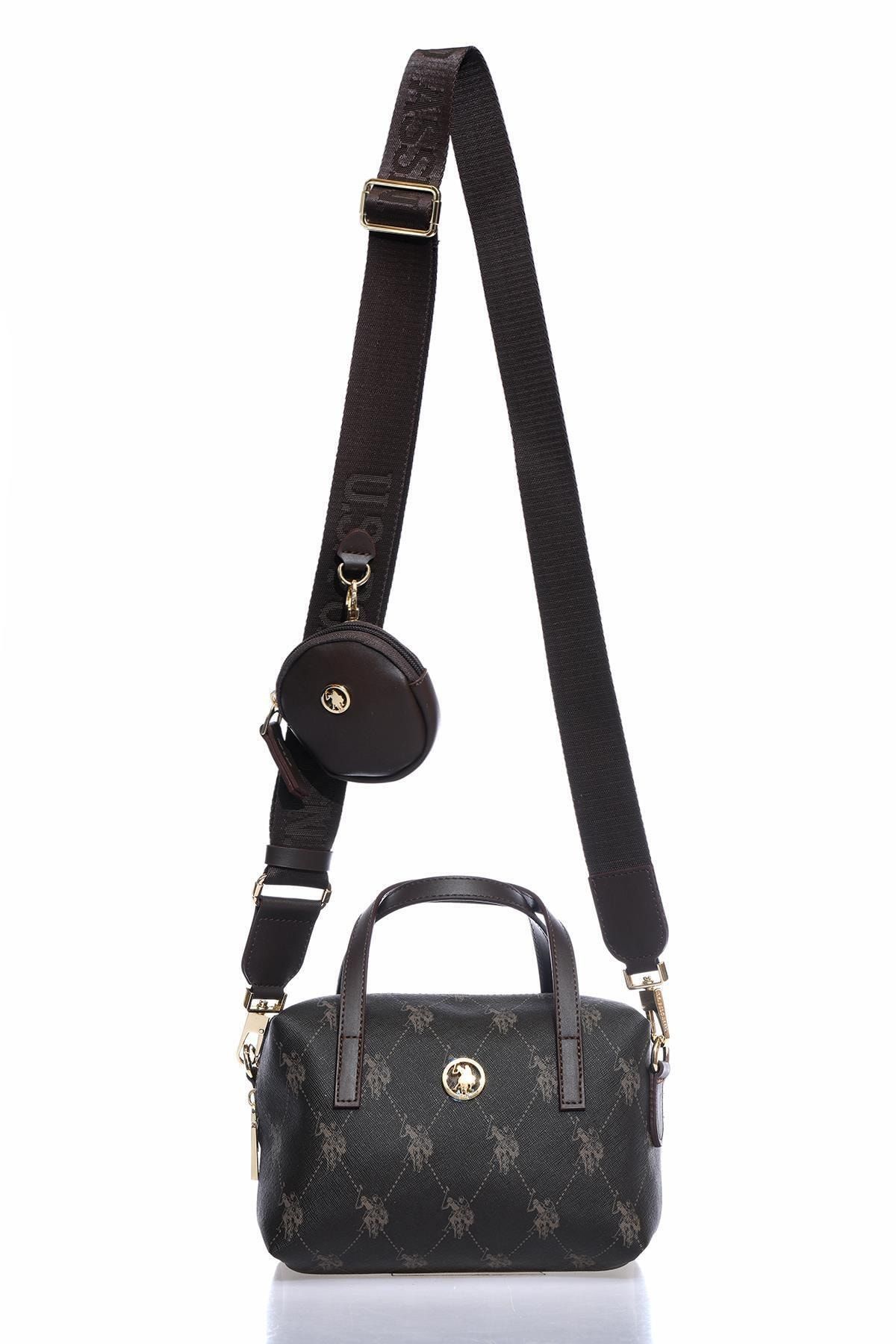U.S. Polo Assn. Us8753 Kahve Kadın Çapraz Çanta