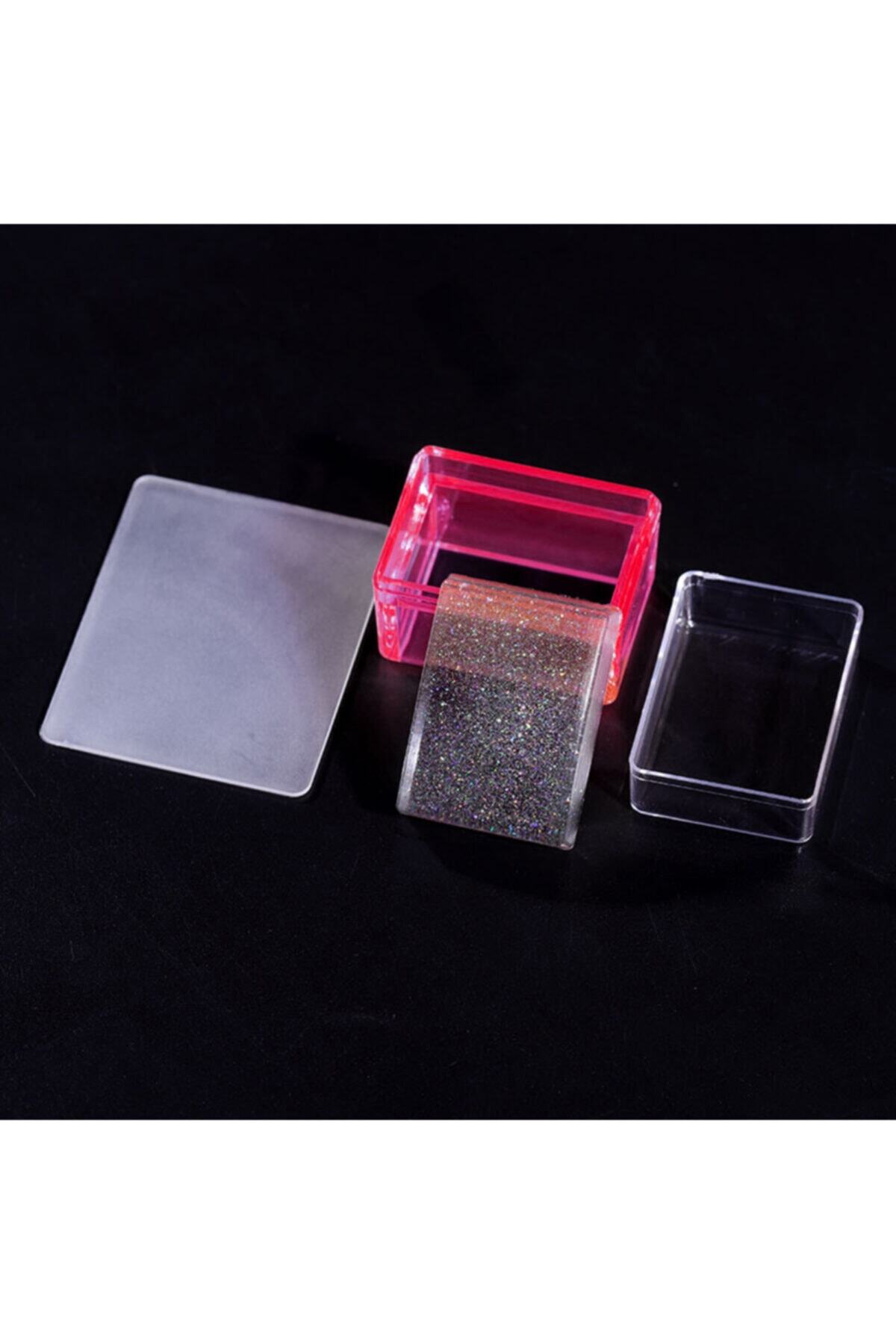 POP Beauty Tırnak Stampa, French Ve Nail Art Silikon Tırnak Damgalama (nail Stamp)