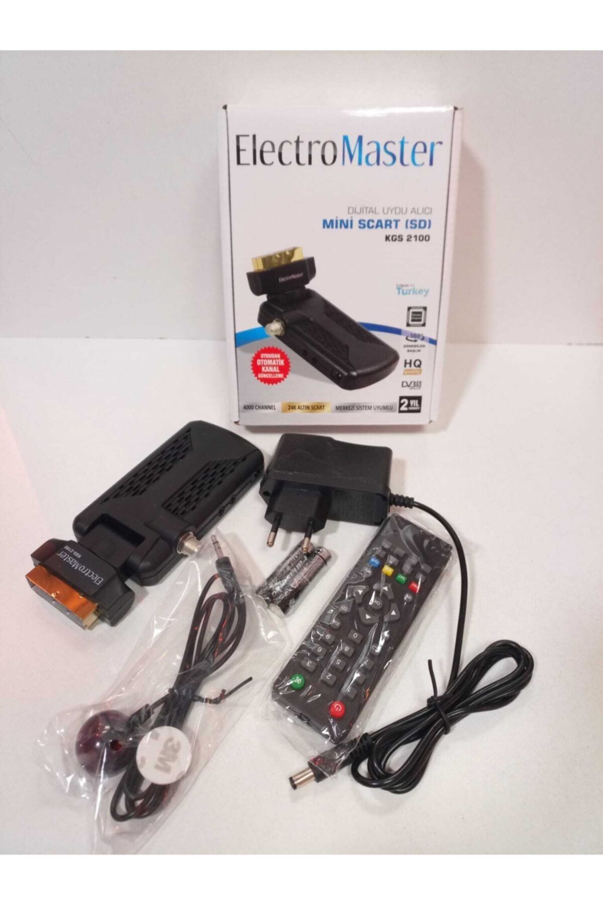 Elektromaster Mini Scart Kgs 2100 Uydu Alıcısı