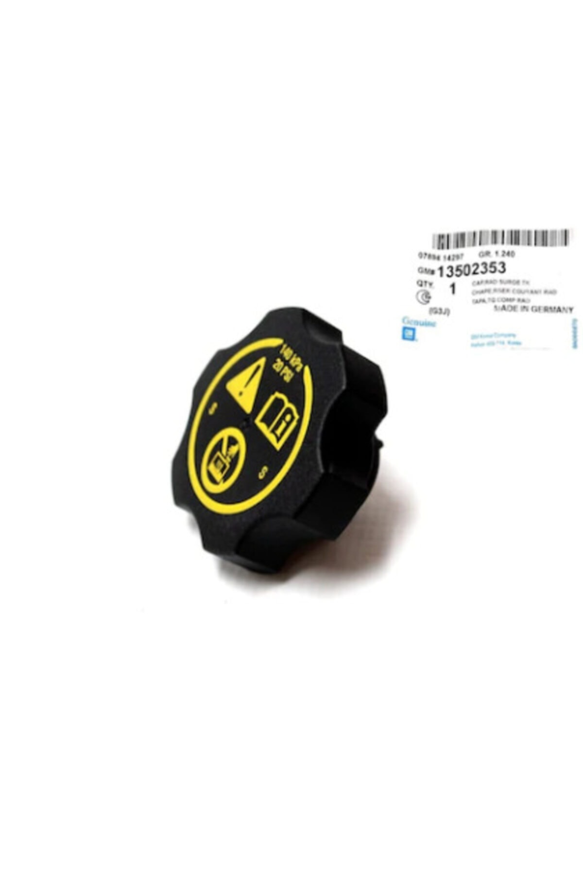 OEM Radyatör Ek Depo Kapağı Cruze-astra J-ınsıgnıa 13502353-1305248