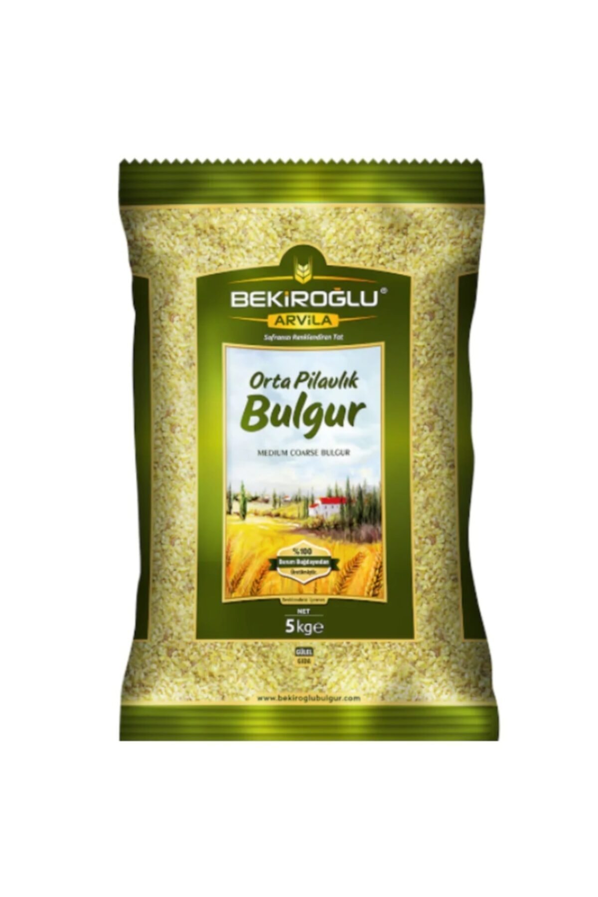 BEKİROĞLU ARVİLA Orta Pilavlık Bulgur 5 Kg