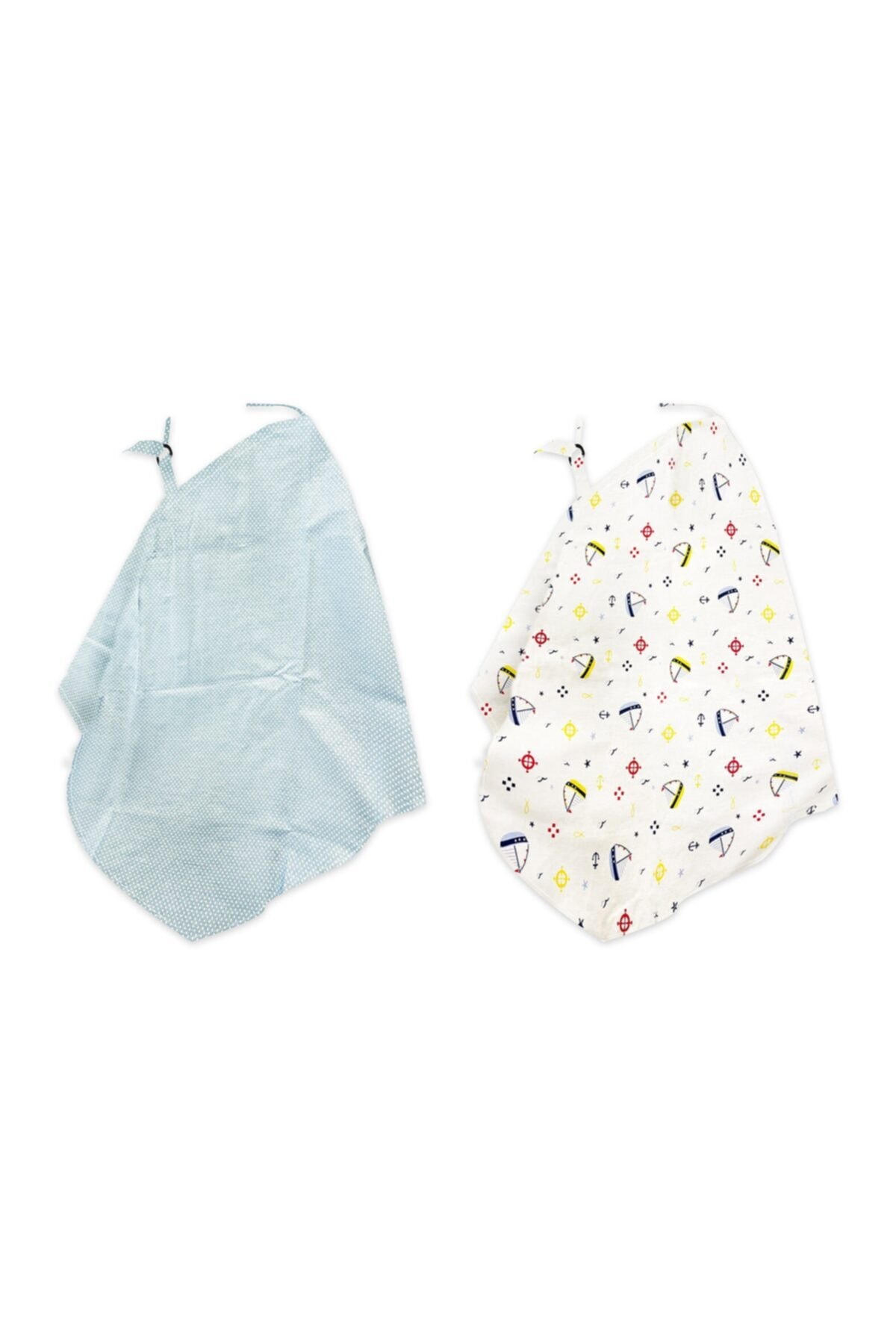 Pierre Cardin 2'li Emzirme Örtüsü Mavi