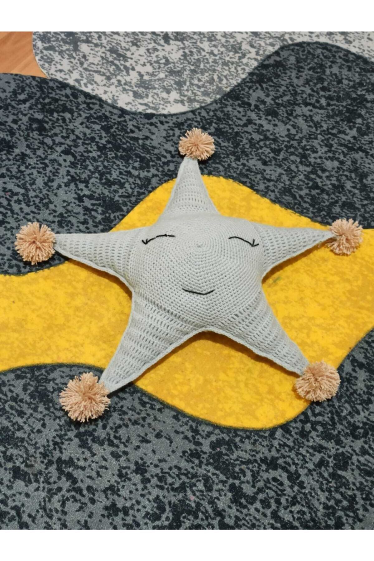 berseh Amigurumi Uyku Arkadaşı Yıldız Yastık