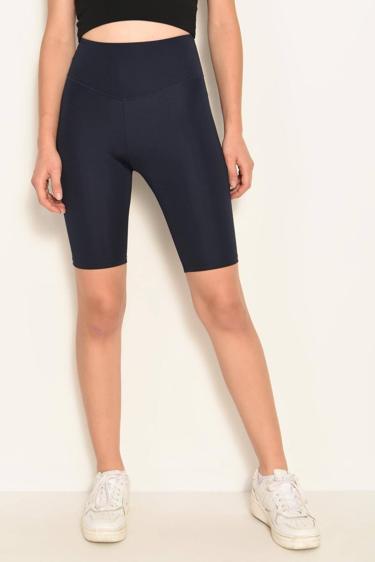 Addax Yüksek Bel Kısa Tayt Tyt1031 - U1z4