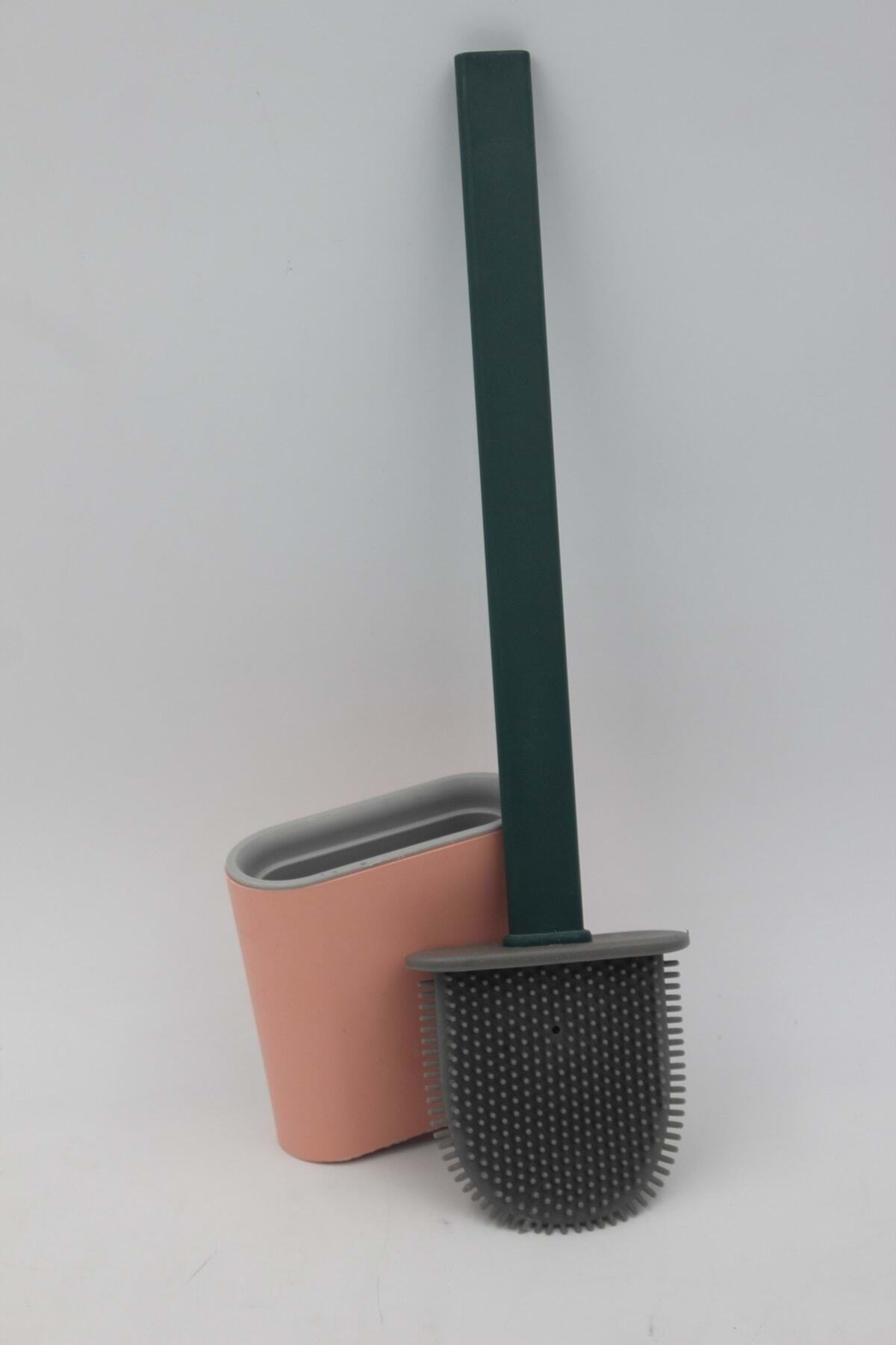 BAYSA 571 Silikon Wc Fırçası - Haki