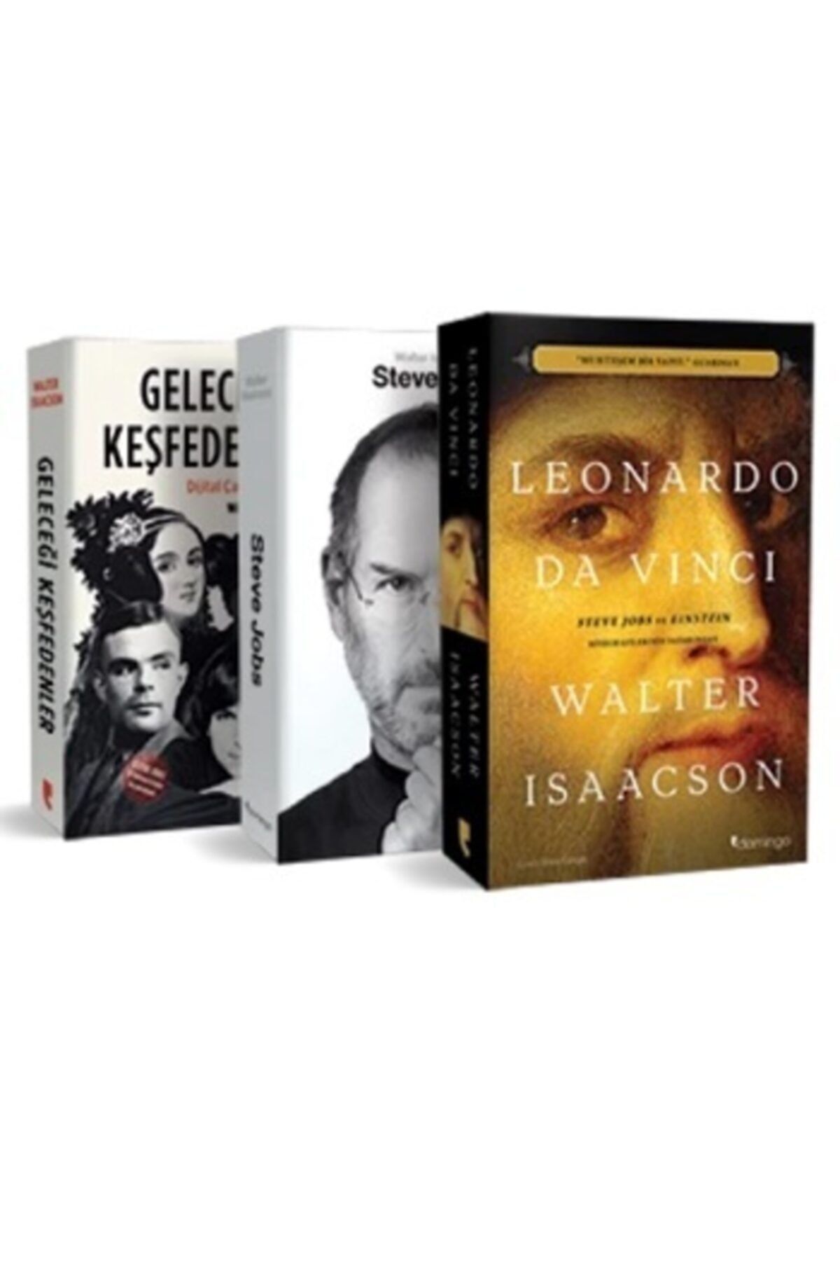 Domingo Yayınevi Walter Isaacson Seti (3 Kitap)