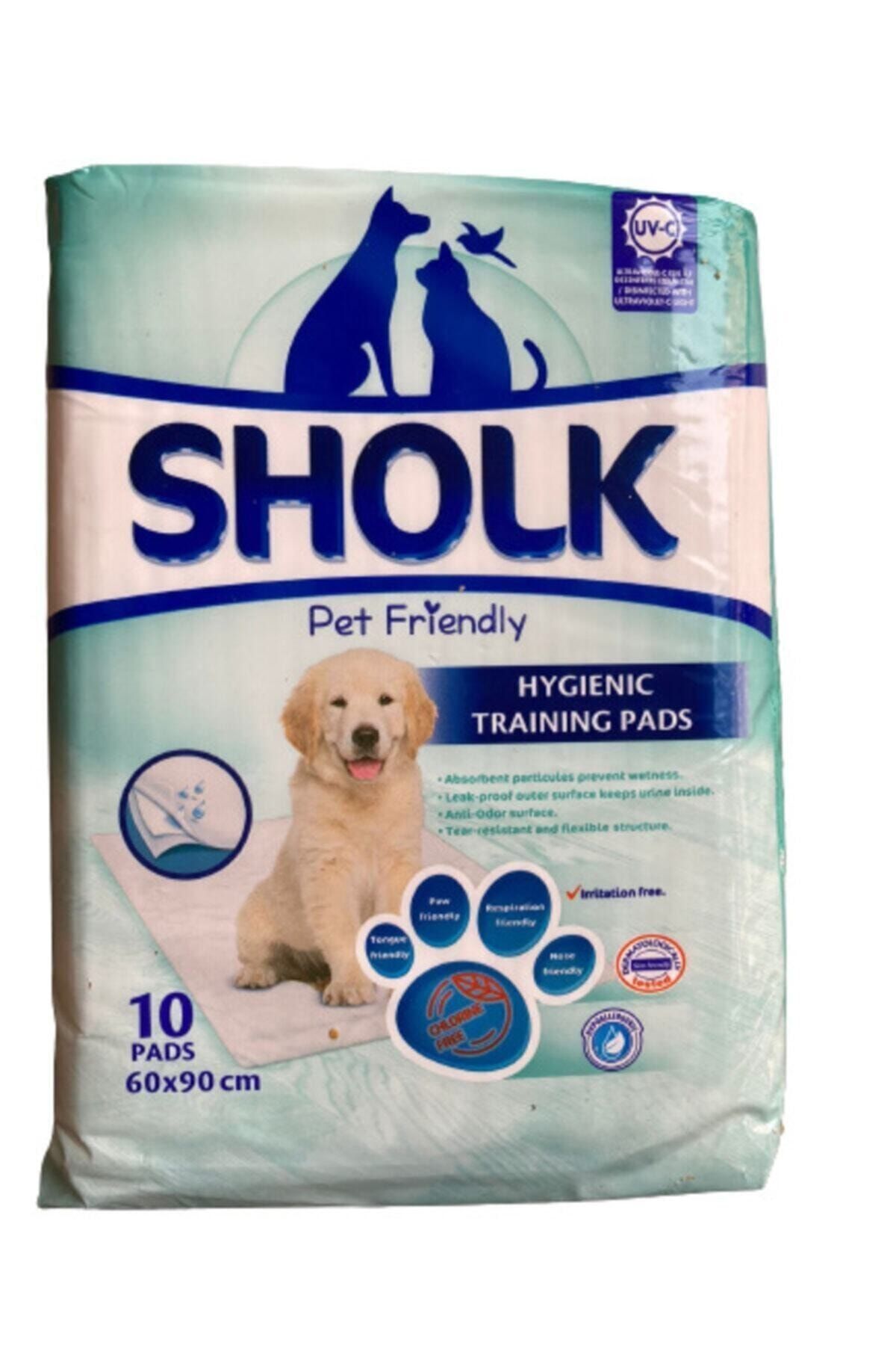 Sholk Evcil Hayvan Hijyenik Tuvalet Eğitim Pedi 60*90 cm 10'lu Paket