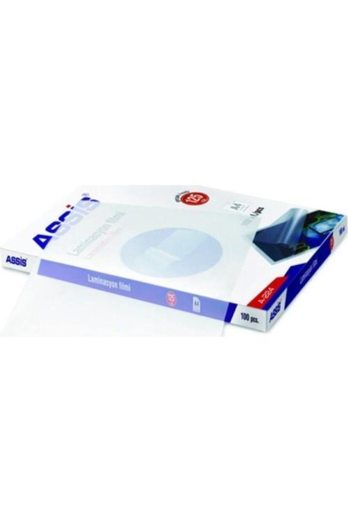 ASSİS Laminasyon Filmi A4 100 Adet 125 Mikron