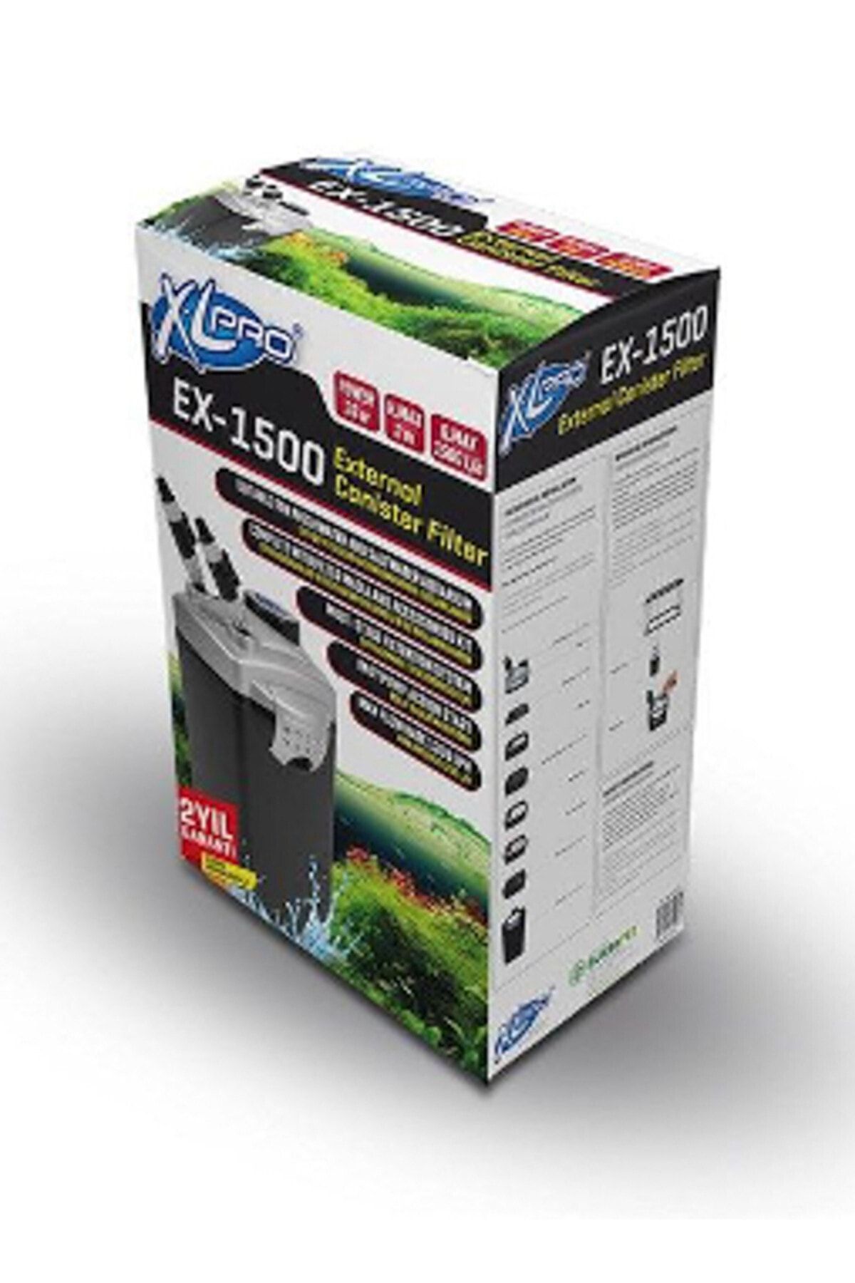 Sealife XLPRO Ex-1500 Akvaryum Dış Filtre 1500 lt / saat İç Malzemesi Dahil