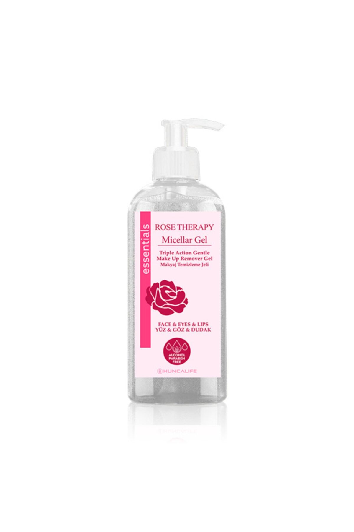 Huncalife Essentials Gül Özlü Micellar Makyaj Temizleme Jeli 400 Ml