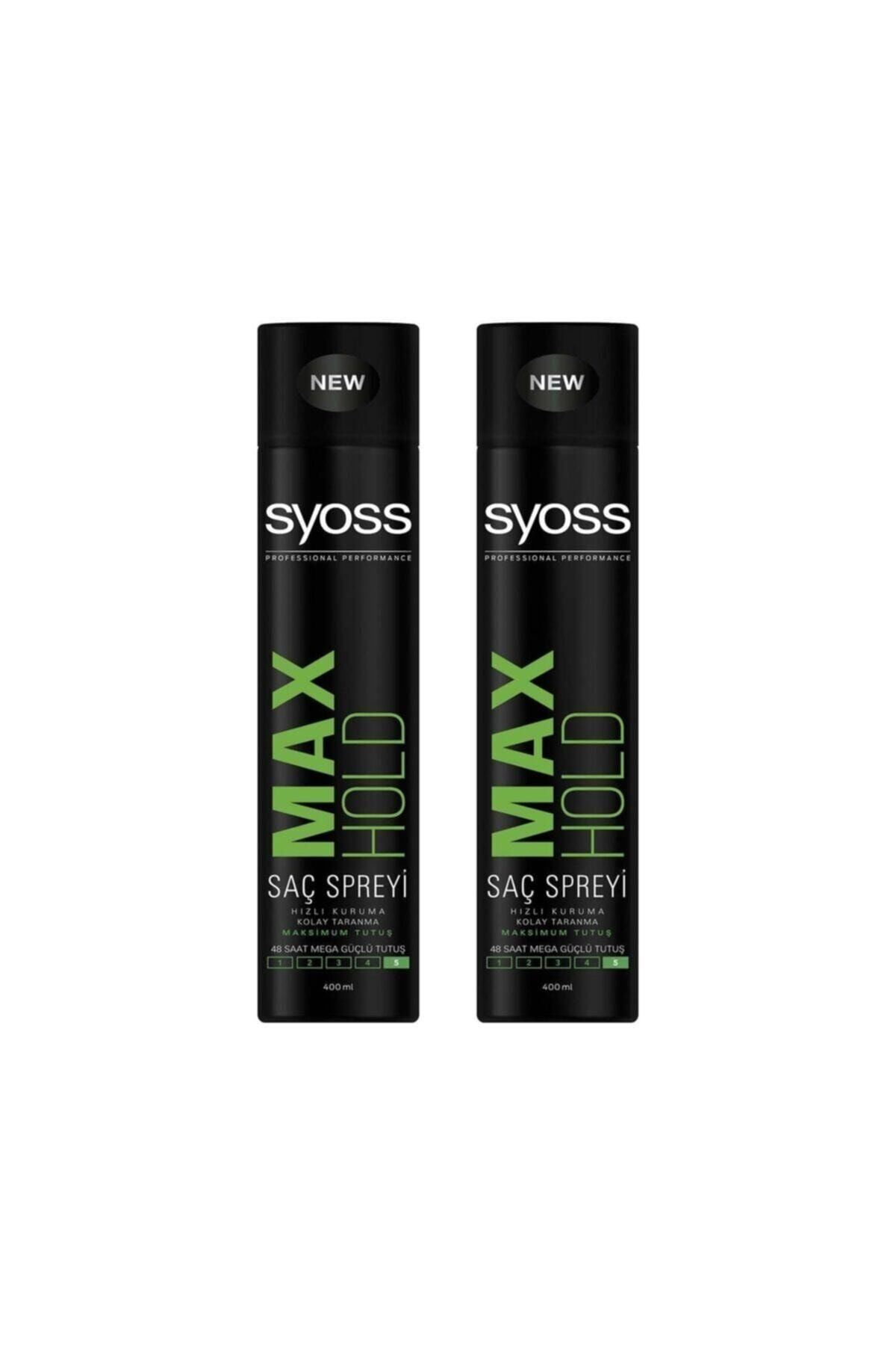 Syoss Syoos Maksimum Tutuş Sprey 400 Ml X 2 Adet
