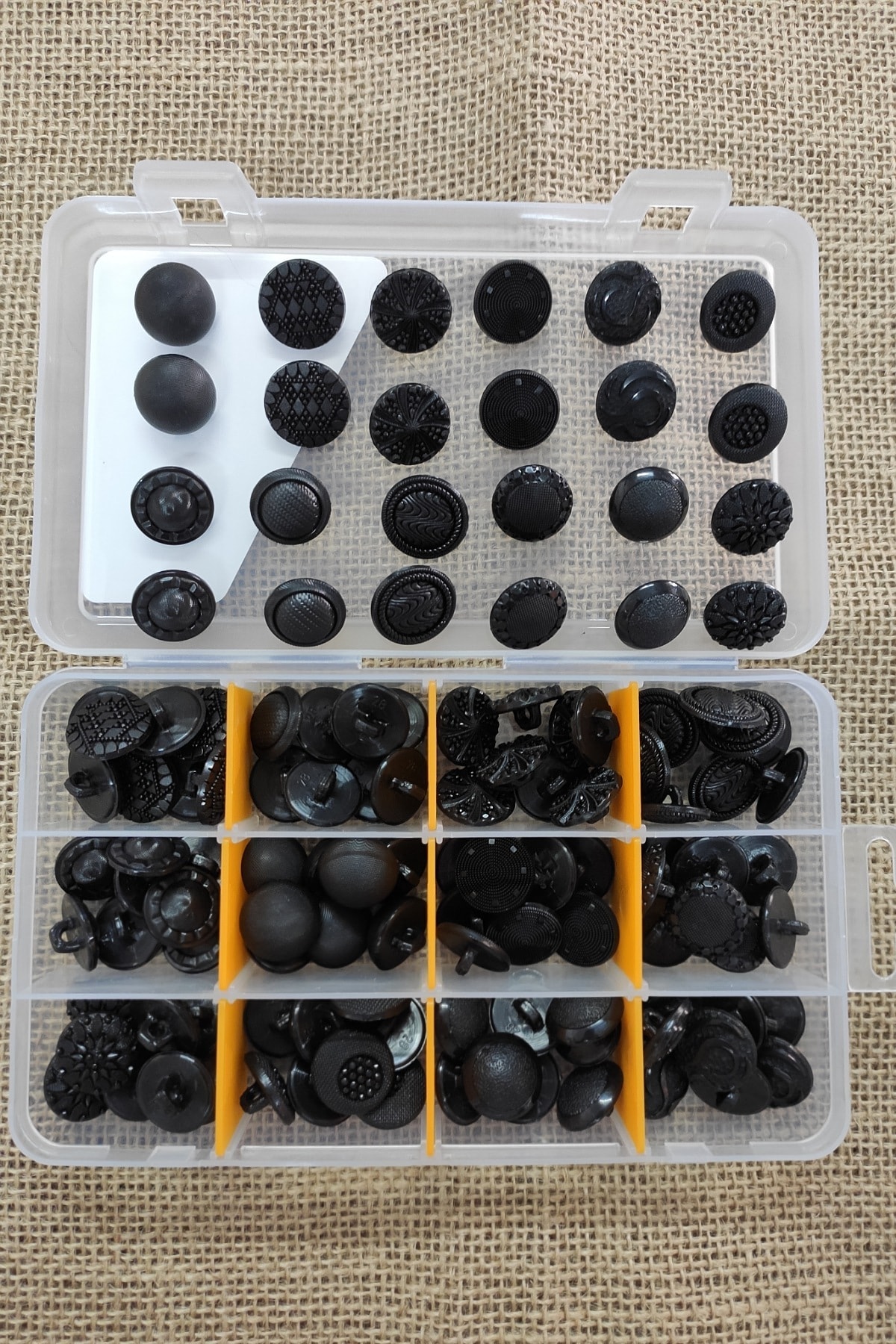 platin hediyelik 120 Adet Siyah Desenli Resimli Düğme Seti Yelek Çeket Düğmesi