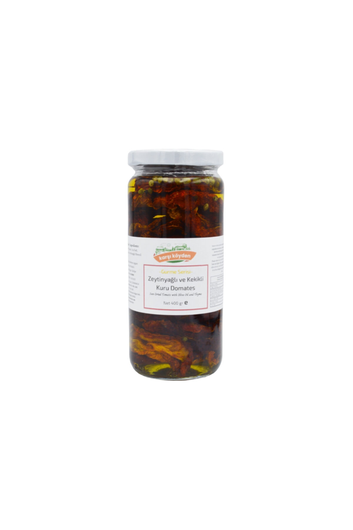 Karşı Köyden Zeytinyağlı Ve Kekikli Kuru Domates - 400 Gr