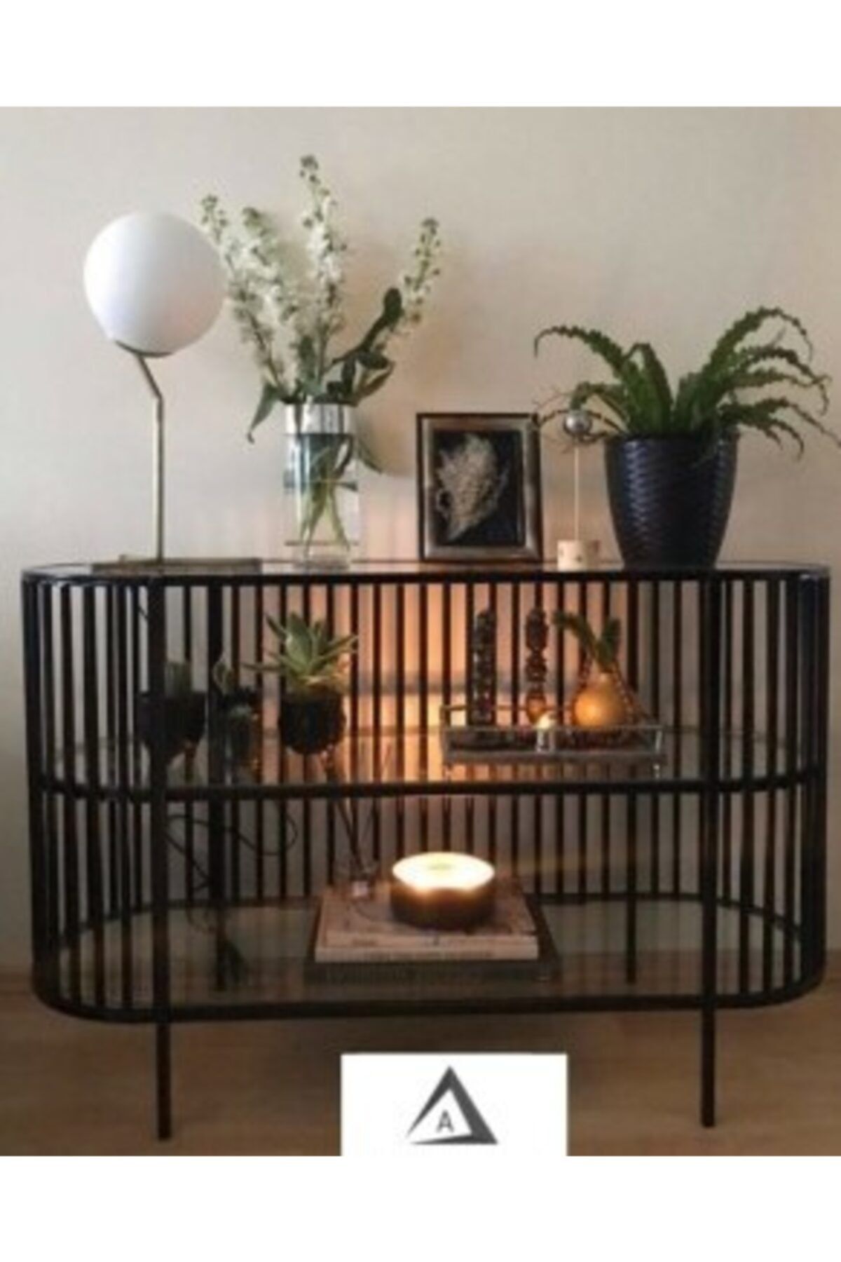 atolly design Metal Çubuklu Dresuar