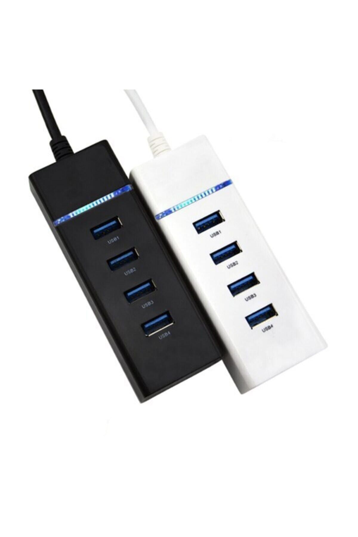 LONGLINE 4 Port Usb Hub 3.0 Usb Çoklayıcı Işıklı Usb Çoğaltıcı Switch Port