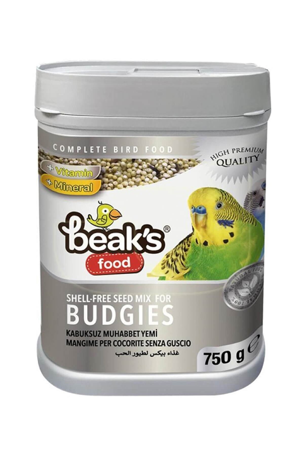 Beaks Kabuksuz Muhabbet Kuşu Yemi 750 gr