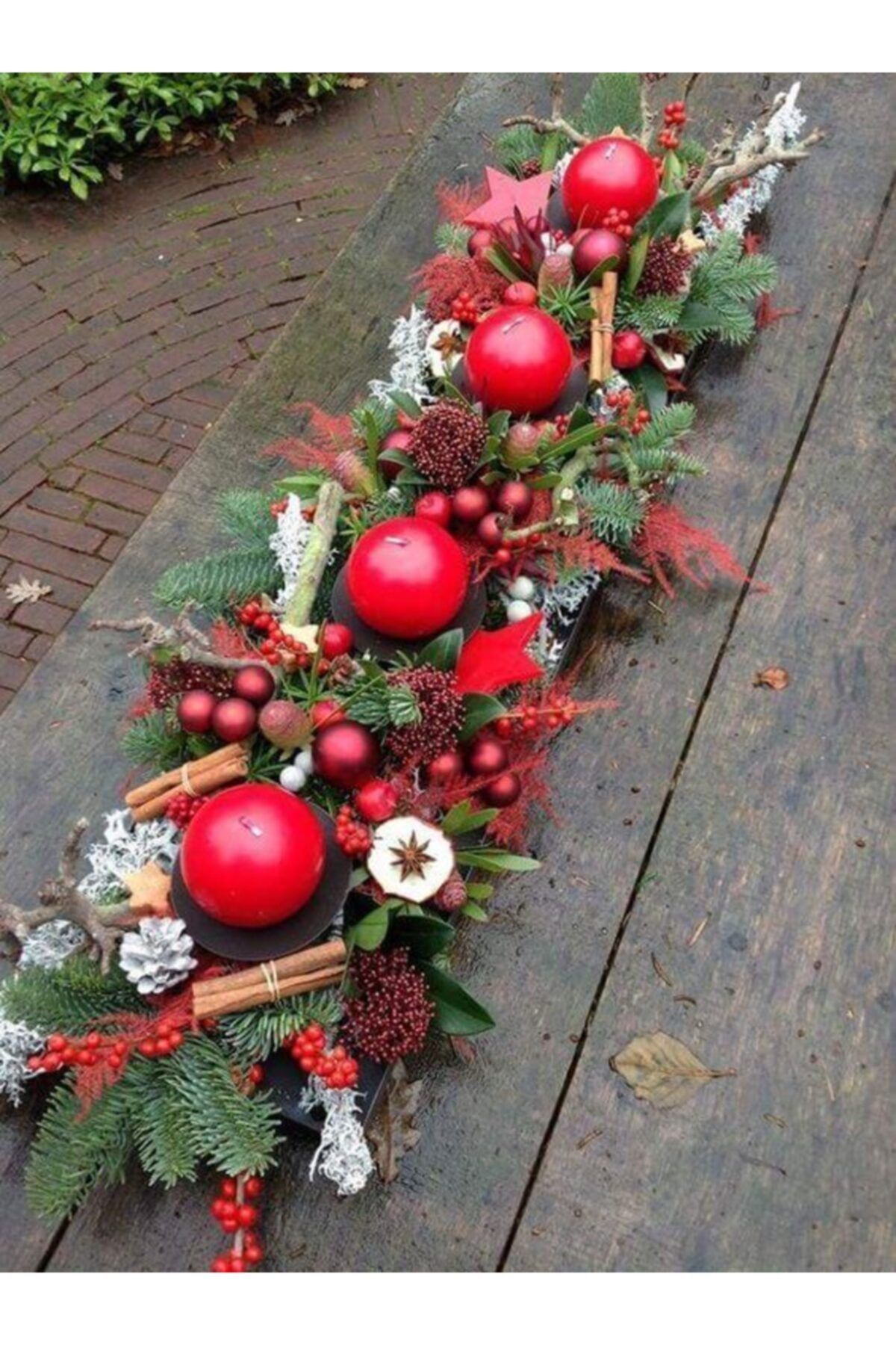 EACHTOME Yılbaşı Çam Garland 100cm