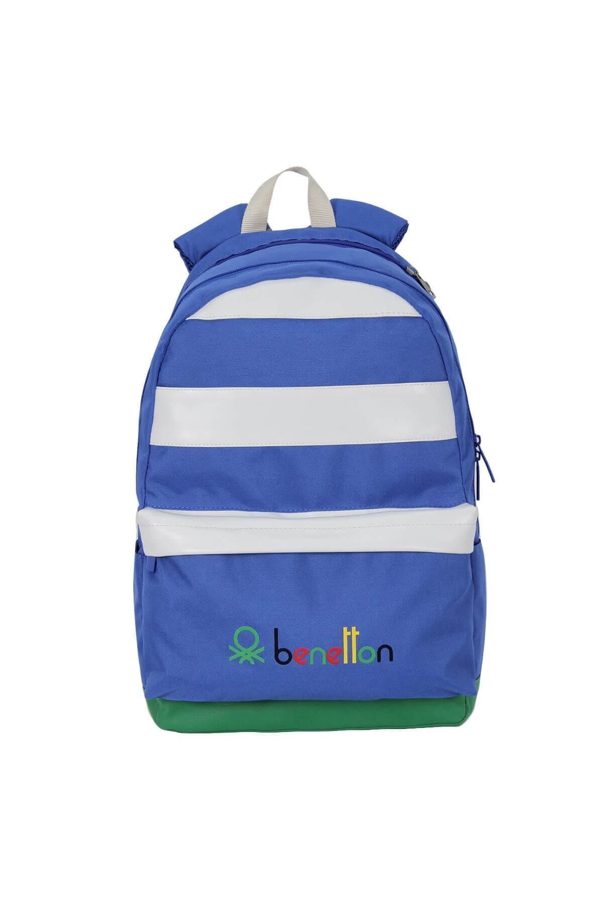 United Colors of Benetton Ilkokul Çantası 70178 Mavi