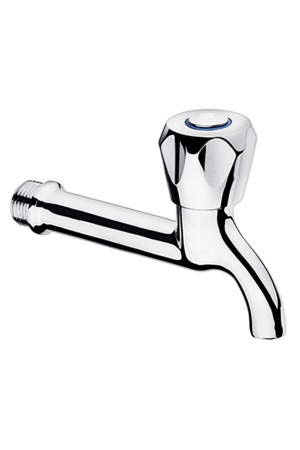 Vk&Vk Uzun Musluk Tuvalet Bahçe Çeşme Balkon Lavabo Wc Musluğu 1. Kalite Pirinç Malzeme
