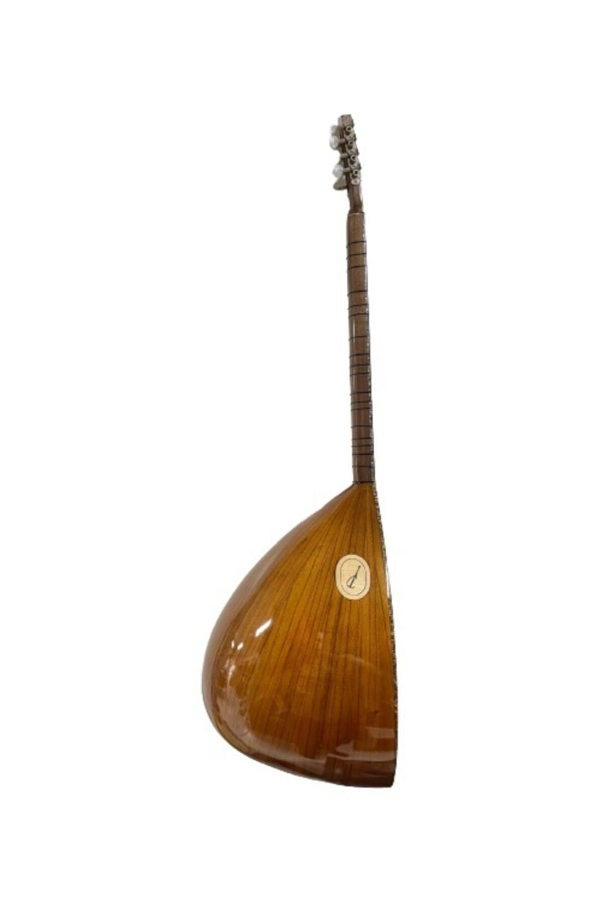 bademüzik Kısa Sap Bağlama Gitar Burgulu Karaağaç Sedefli Çıtalı