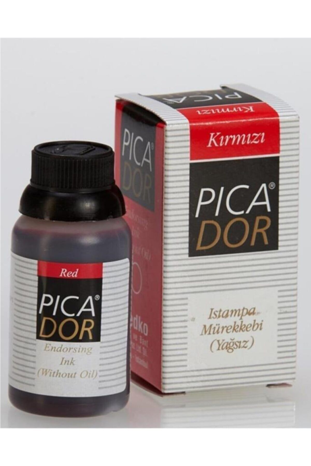 Picador Istampa Mürekkebi 30 Cc Kırmızı (12 Adet)