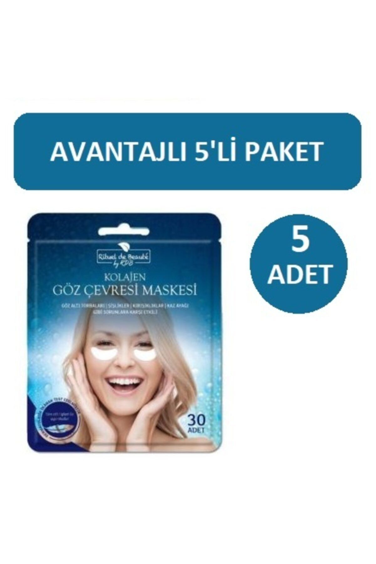 Rituel De Beaute Kolajen Göz Çevresi 5 Adet Set (30x5=150 Adet)