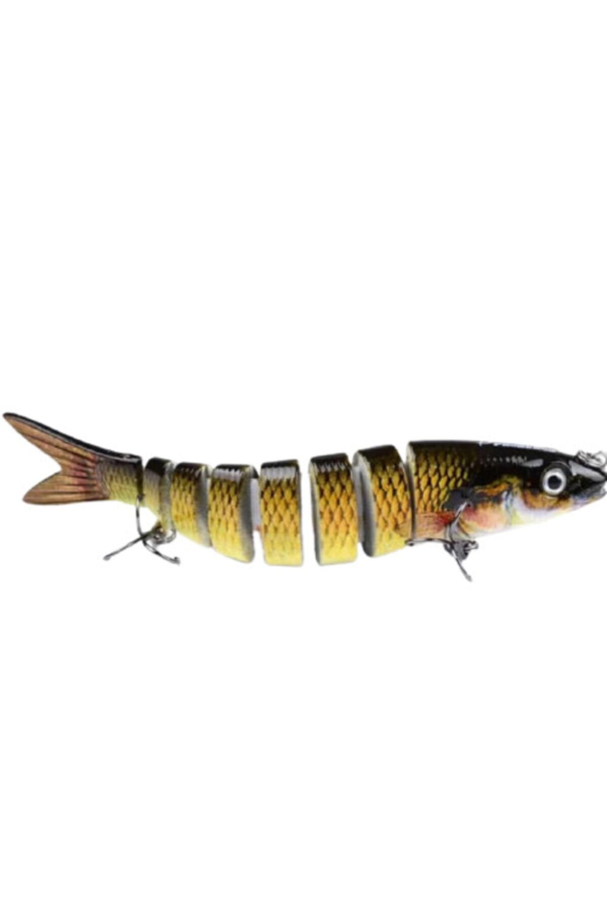 TİONE Swimbait 13,5 Cm 19 gr 8 Parçalı Topwater Krank Wobblers Sert Plastik Yapay Yem 8