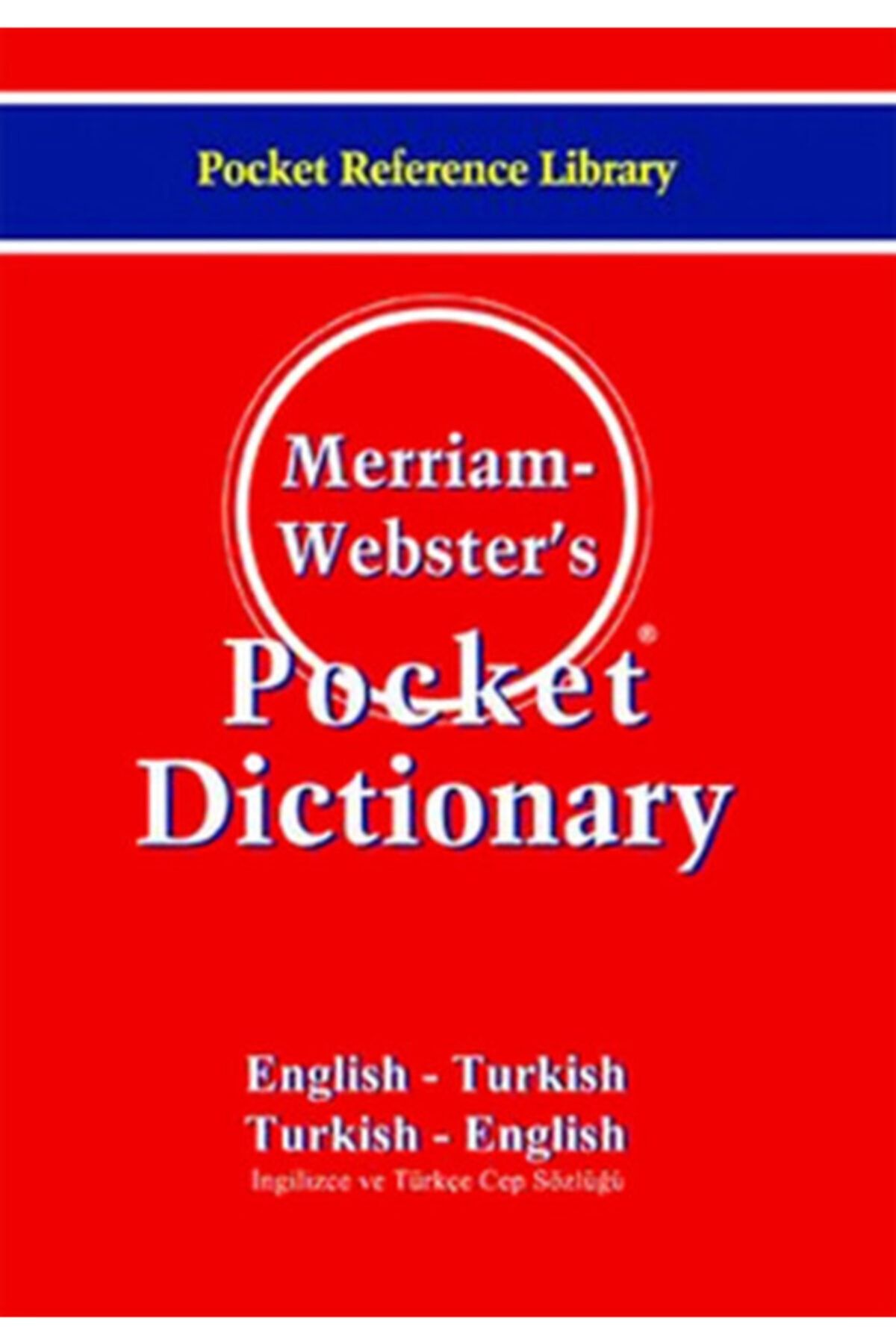 Bilge Kültür Sanat Merriam Webster's Pocket Dictionary English - Turkish/turkish - English