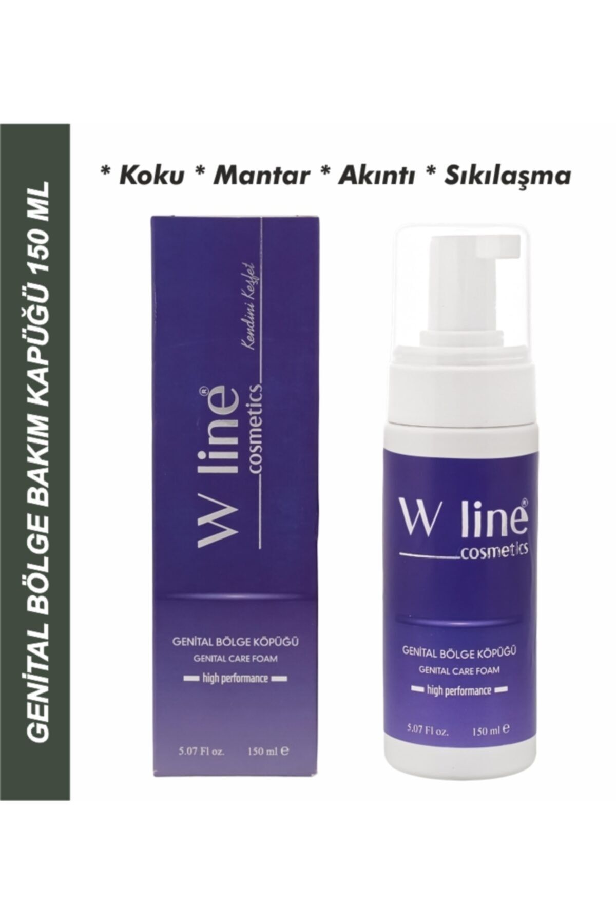 wline Genital Bölge Bakım Jeli 150 Ml