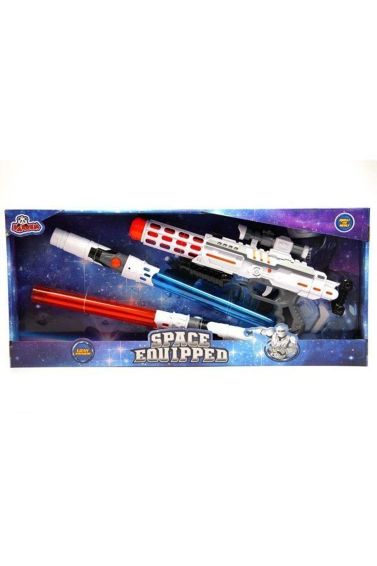 VARDEM OYUNCAK Lm888-2e Sesli Çift Kılıçlı Uzay Oyun Seti