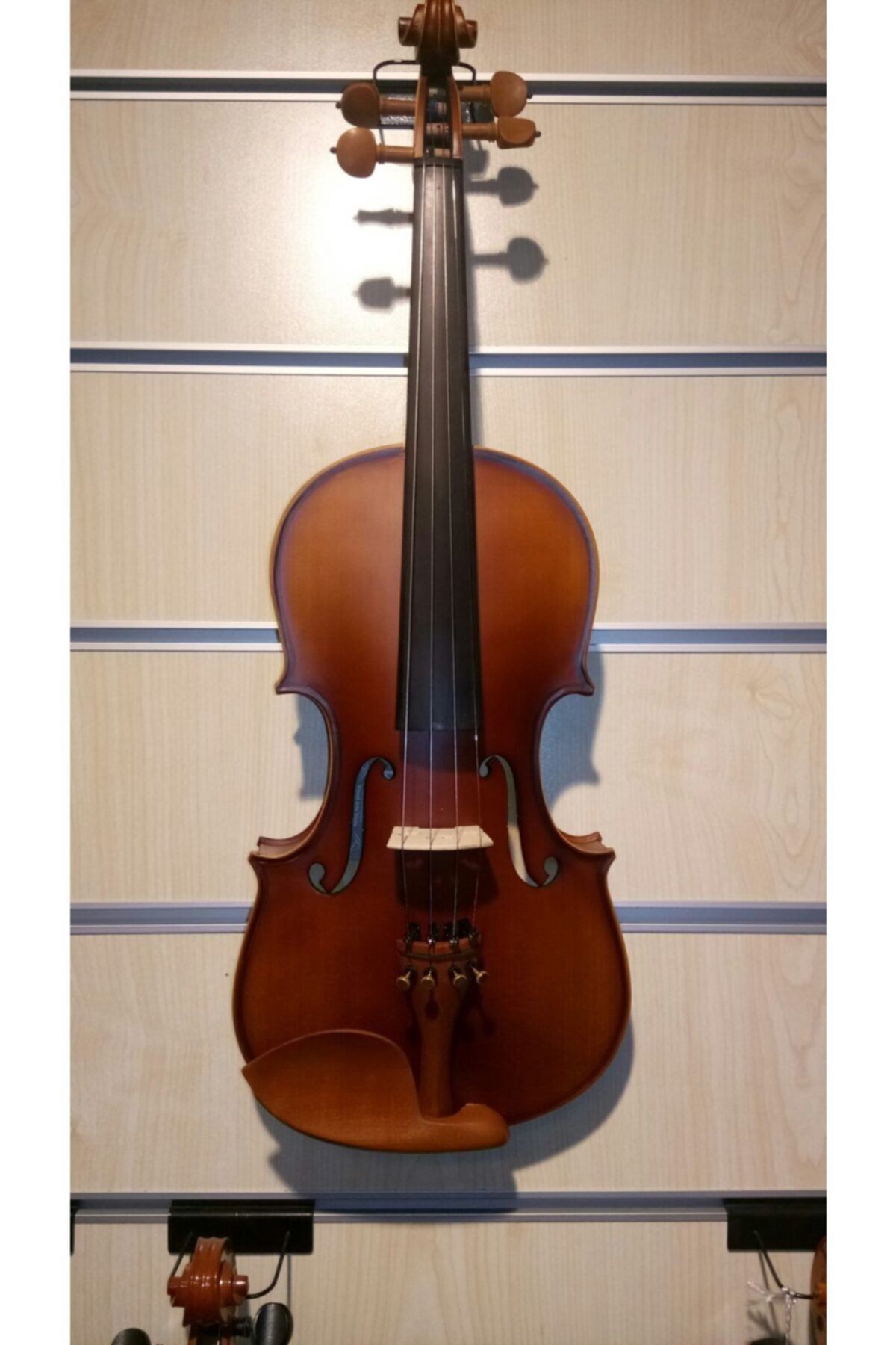 KINGLOS Kng Pja-1003 Öğrenci Kemanı Mat 4/4 Kutulu, Ön Ladi
