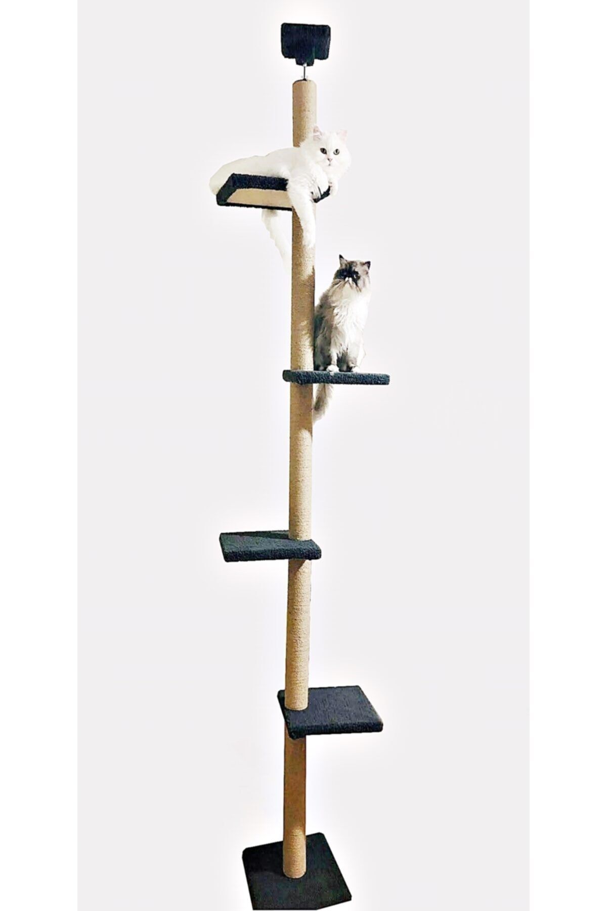 Turkuaz Tırmalama Antrasit Kule Kedi Tırmalama Tr2001