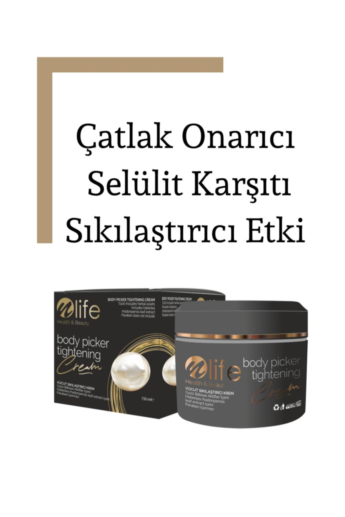 NLife N Life Selülit Ve Çatlak Kremi 150ml