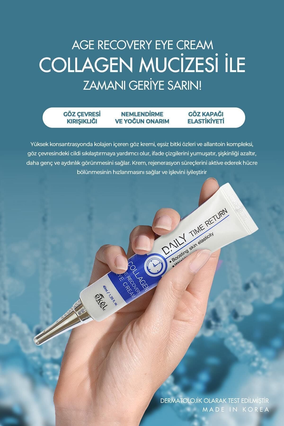 EKEL KOREA Yoğun Collagen Içeren Sıkılaştırıcı, Aydınlatıcı, Kırışıklık Karşıtı Göz Kapağı Ve Göz Kremi