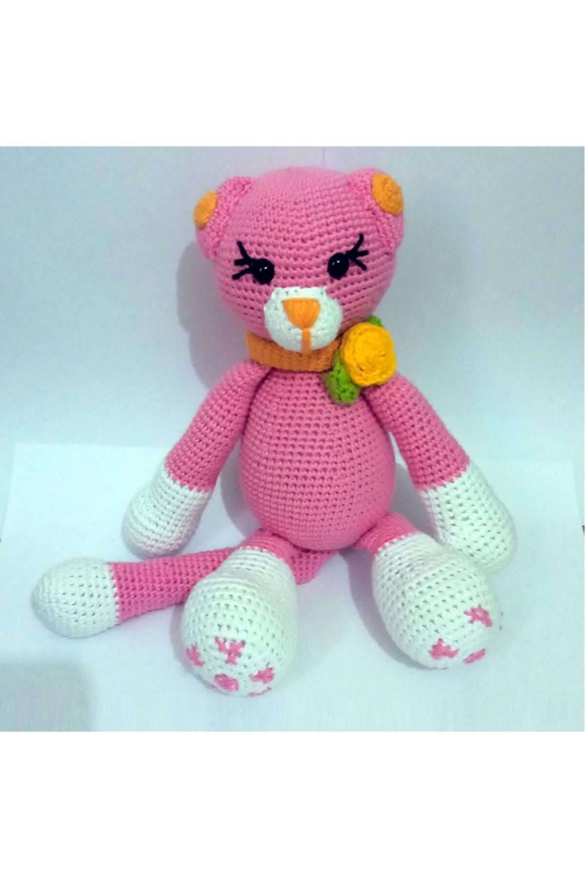 Noname Oyuncak Örme Pembe Panter