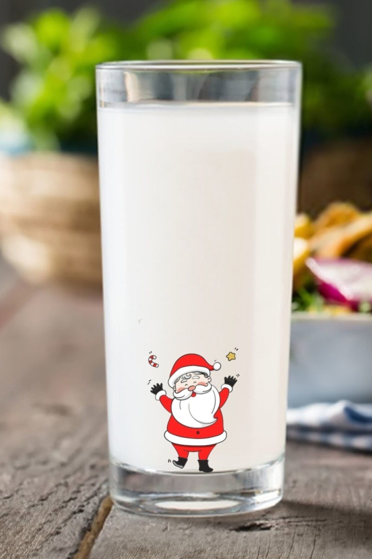 Tasarici Yılbaşı Temalı Noel Babalı Rakı Bardağı