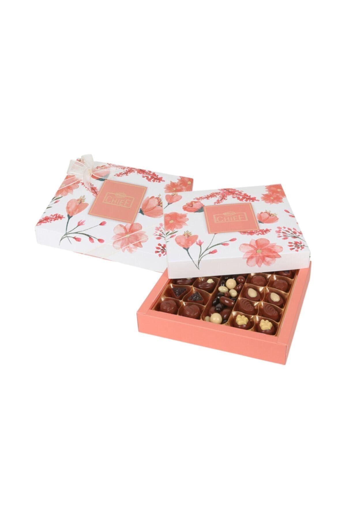 Bolçi Flower Kutu Hediye Spesiyal Çikolata 350gr