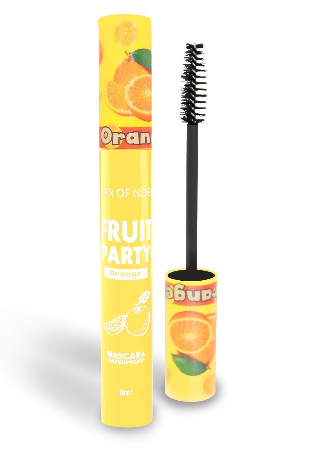 IMAN OF NOBLE Fruıt Party Portakal Içerikli Waterproof Maskara 8 ml