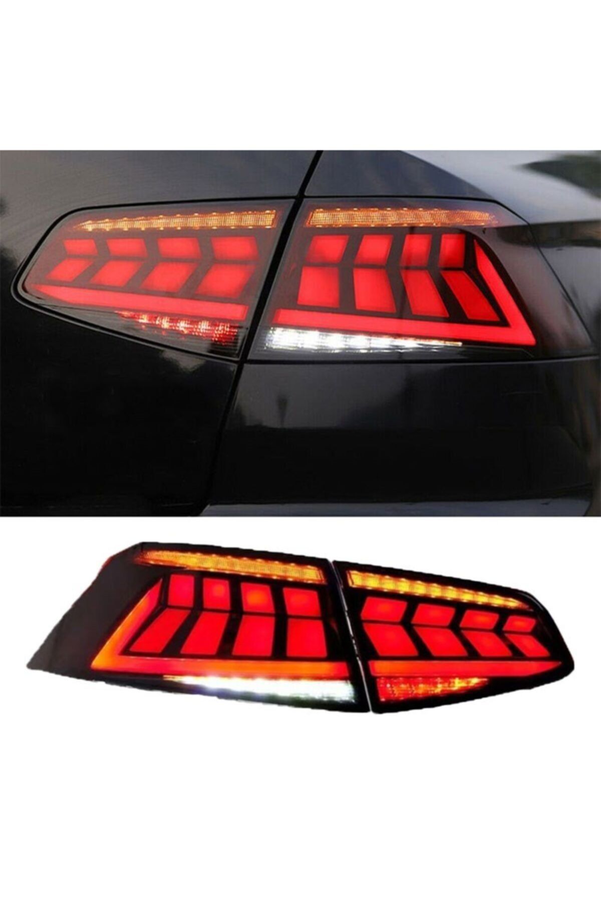 BoostZone Volkswagen Passat Uyumlu  B8 2014-2019 Animasyonlu Ledli Stop